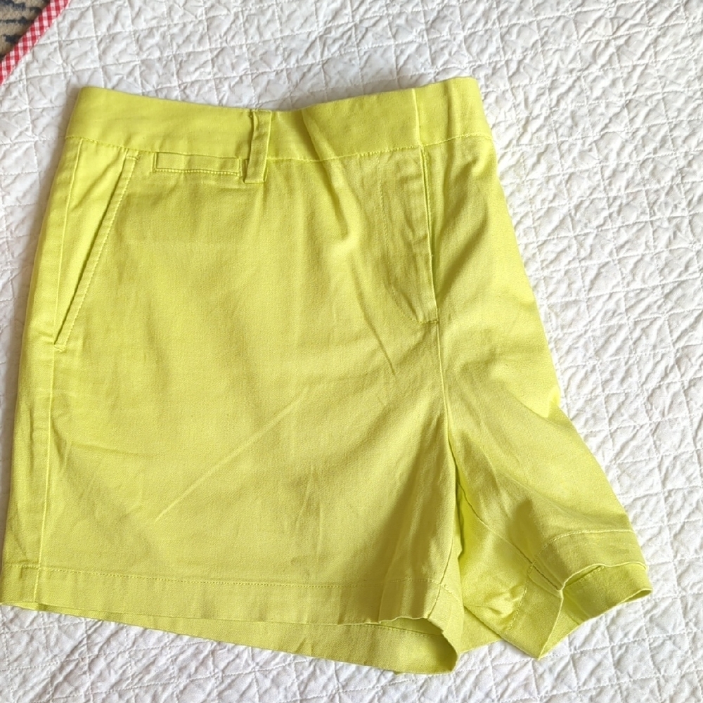 Women's Yellow Shorts